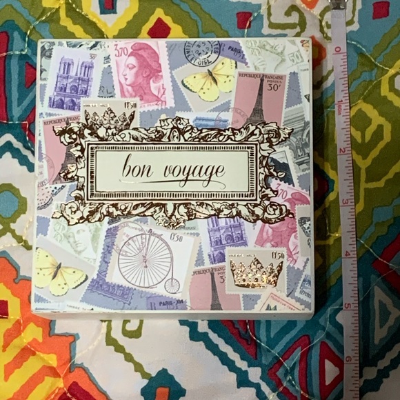 🔥NWT Bon Voyage Wood Decor - Picture 8 of 8